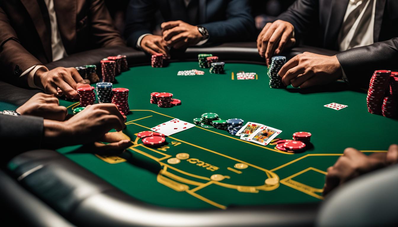 Aturan dasar taruhan dalam permainan poker online