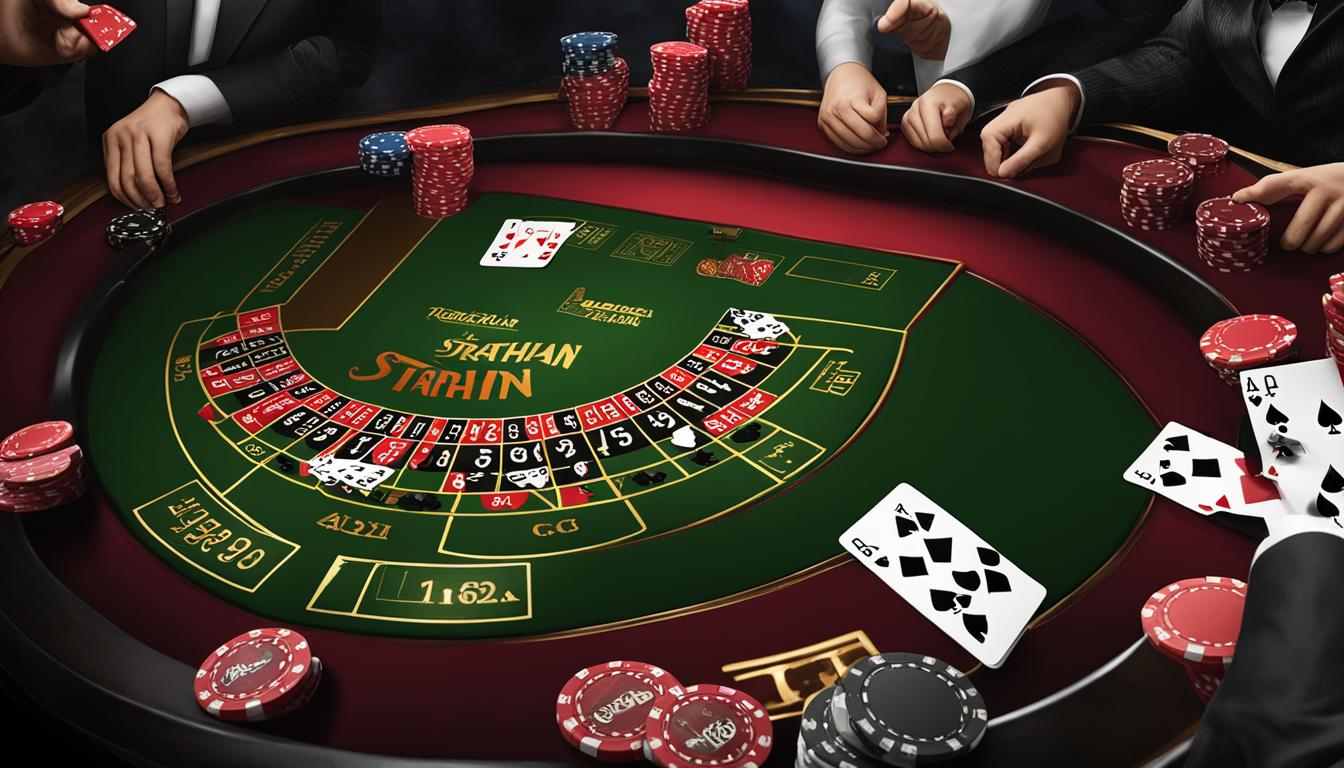 Strategi taruhan poker online"