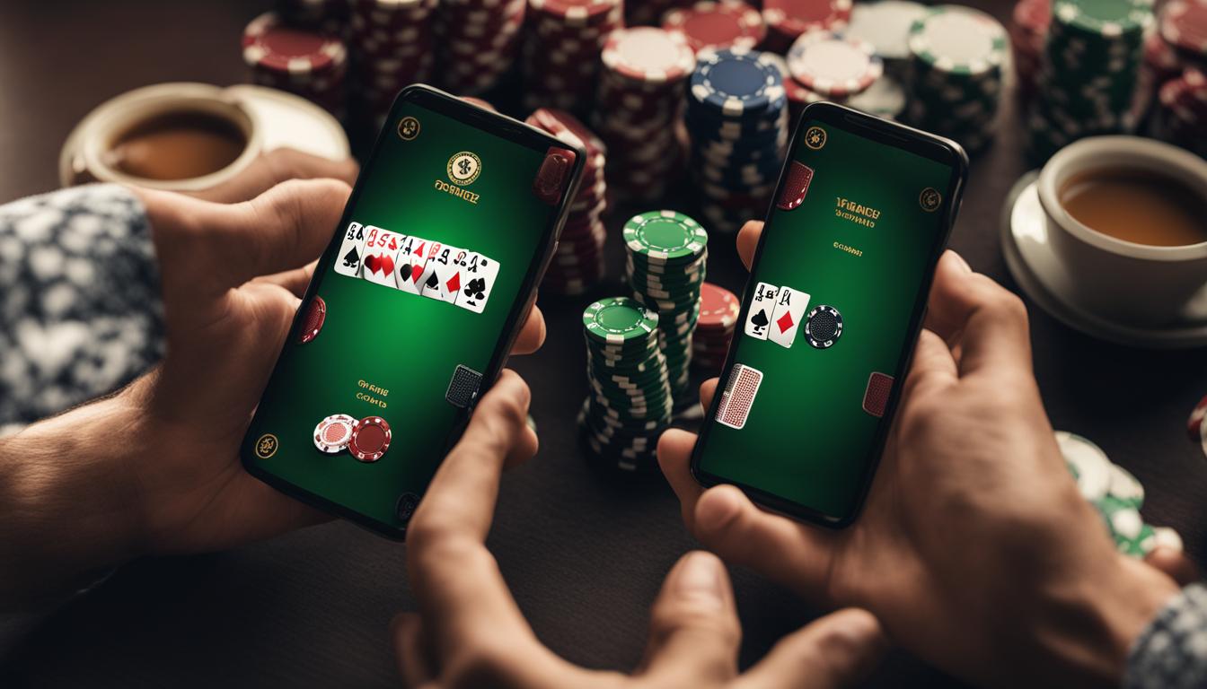 Poker Online dengan Aplikasi Mobile