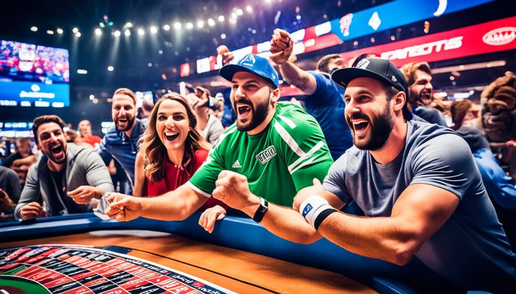 Taruhan langsung (live betting)